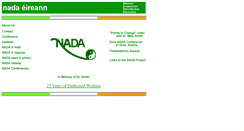 Desktop Screenshot of nadaeireann.org